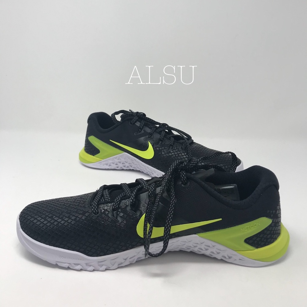 Nike Custom Metcon 4 PRM Monica Black Yellow W - Picture 2 of 8